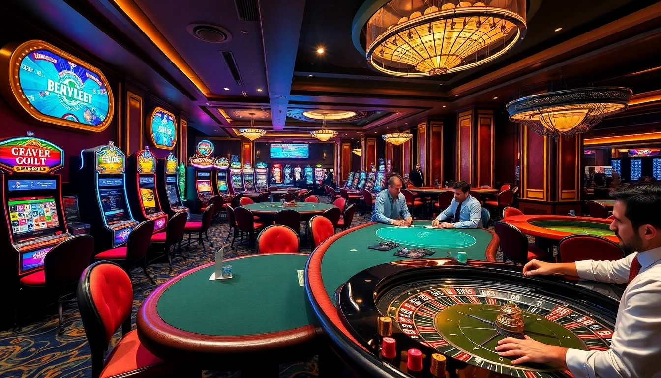 Experience luxury gaming at https://okwinbiz.com/ with vibrant slots and poker tables.