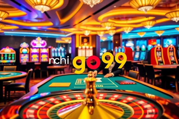 Experience the excitement at nhà cái go99 with vibrant casino tables and action-packed gaming scenes.