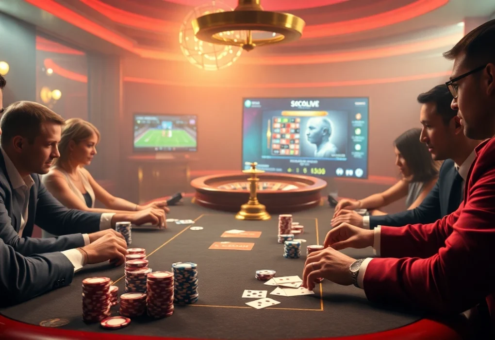 Socolive2.stream offers immersive sports betting experiences with vibrant poker chips and thrilling gameplay.