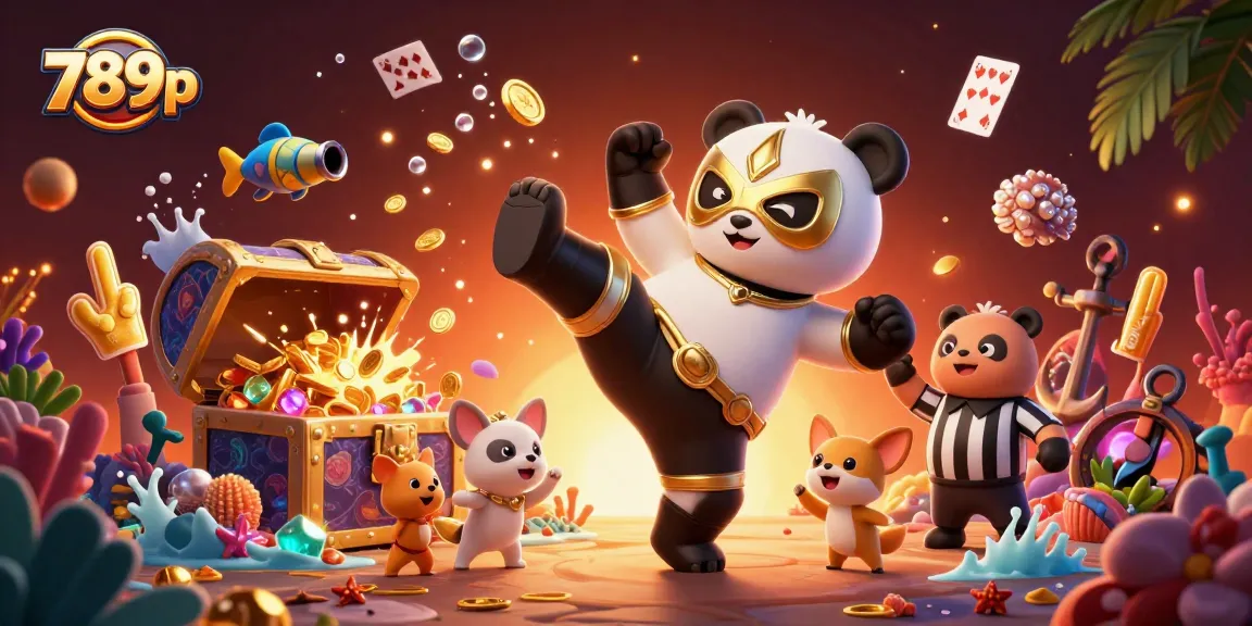 Experience exciting gameplay and thrilling slots at 789p with vibrant casino elements all around
